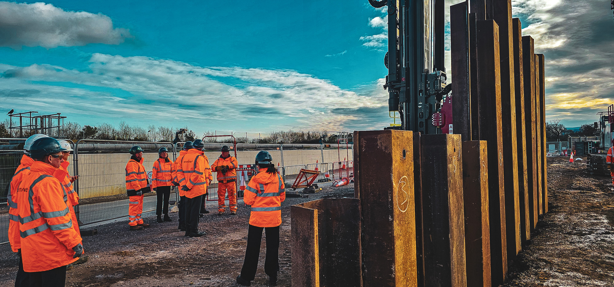 We were delighted to recently welcome the Renew Holdings plc Board to the project we are carrying out on behalf of Wessex Water at Holdenhurst, on the outskirts of Bournemouth.