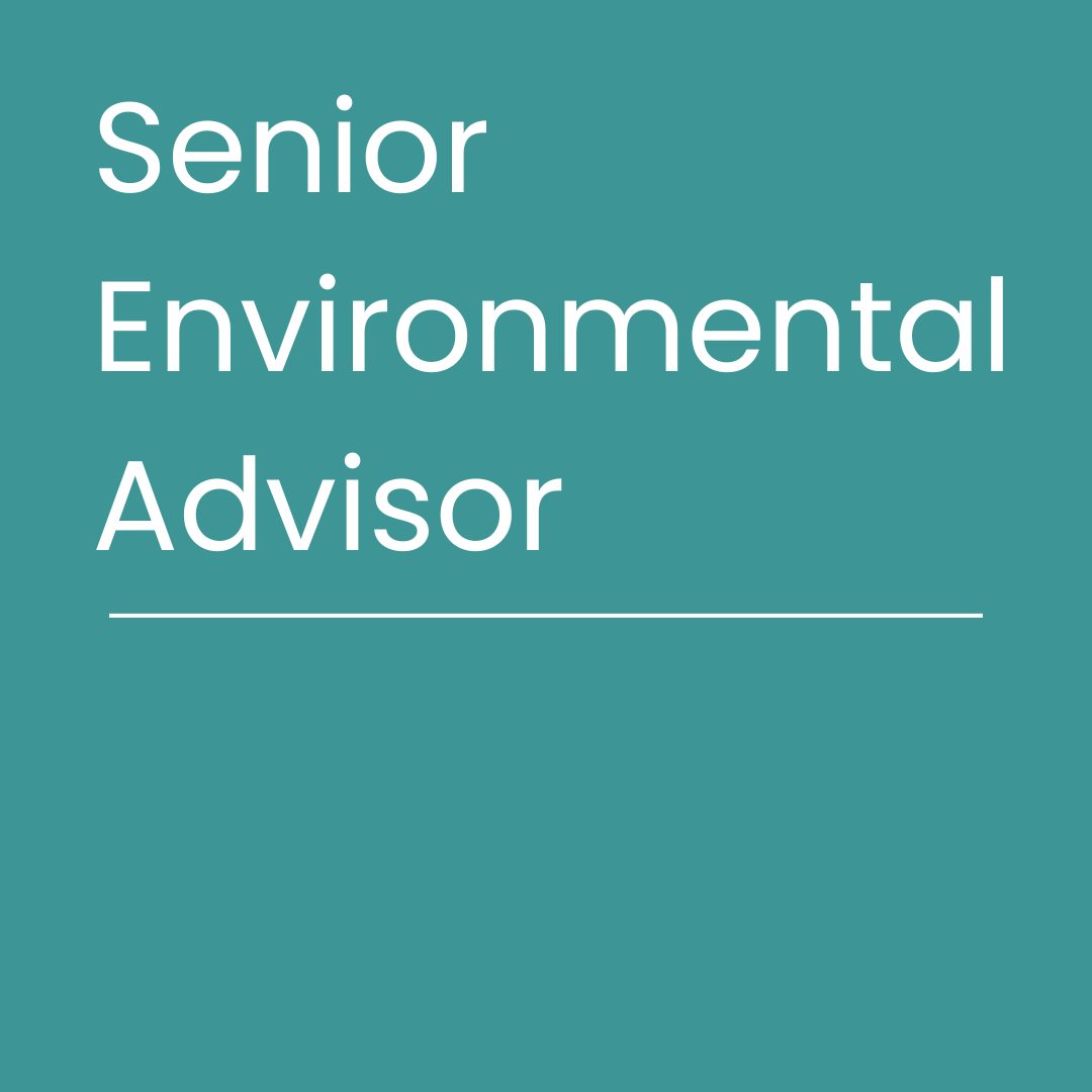 We’re Hiring Senior Environmental Advisor