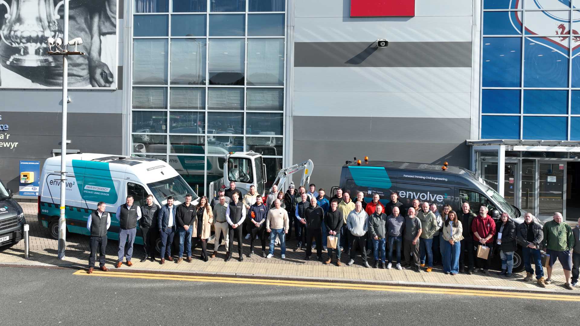 We were proud to officially mark the mobilisation of the Dŵr Cymru Welsh Water Wastewater R&M Framework at our launch event held at Cardiff City Stadium.