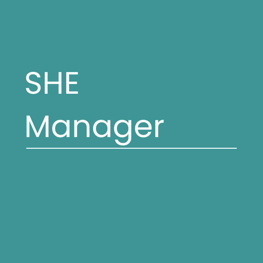 We're Hiring SHE Manager